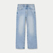 Jean Tom regular taille haute denim bleach