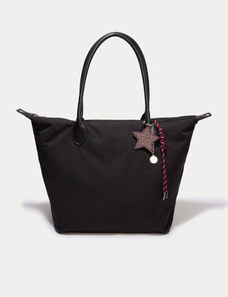 Sac port&eacute; &eacute;paule noir