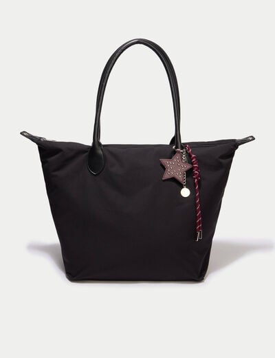 Sac port&eacute; &eacute;paule noir