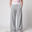 Jogging coupe large taille standard gris fonc&eacute;