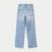 Jean Tom regular taille haute denim bleach