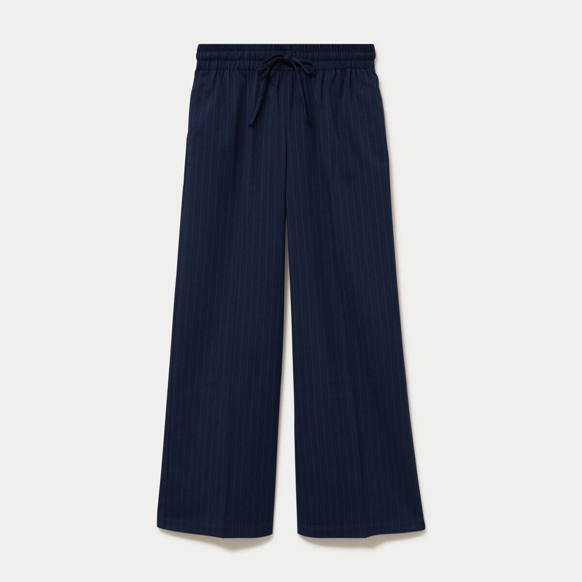 Pantalon bootcut taille standard bleu marine