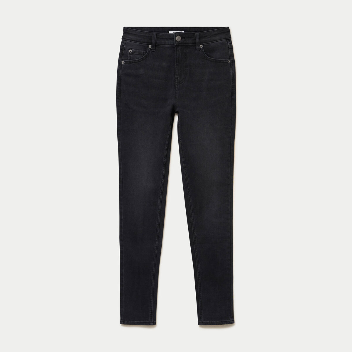 Jean Zoe skinny taille standard denim noir