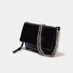 Sac avec cha&icirc;ne noir ado