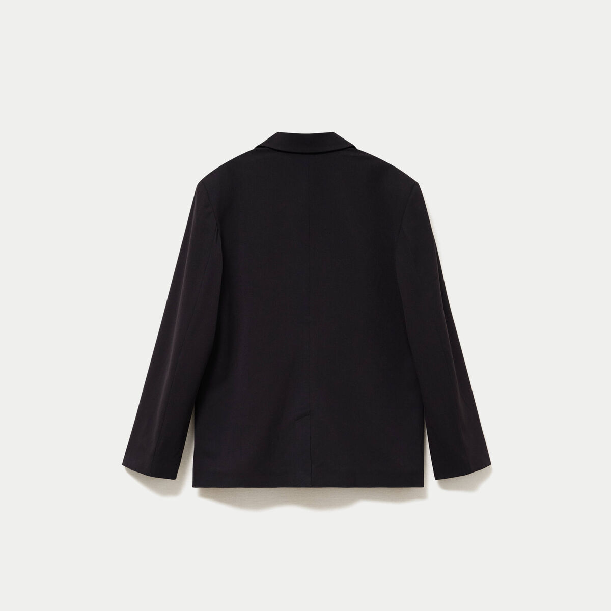 Veste col tailleur manches longues noir
