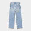 Jean Tom regular taille haute denim bleach