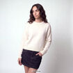 Pull manches longues blanc