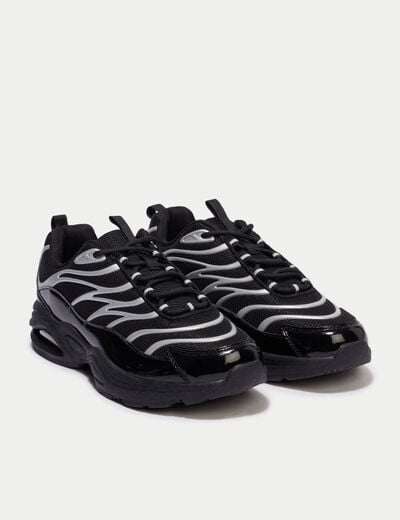 Baskets noir ado