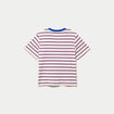 T-shirt ajust&eacute; manches courtes blanc