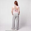 Jogging coupe large taille standard gris fonc&eacute;