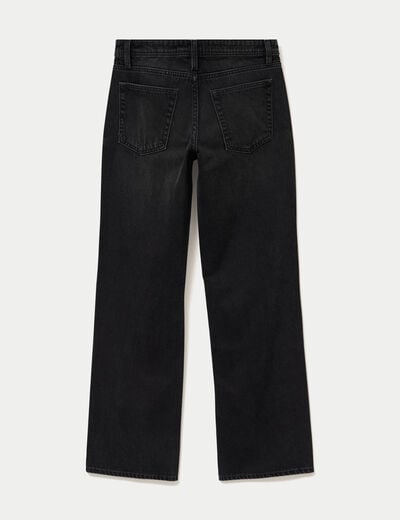 Jean Tom regular taille basse denim noir