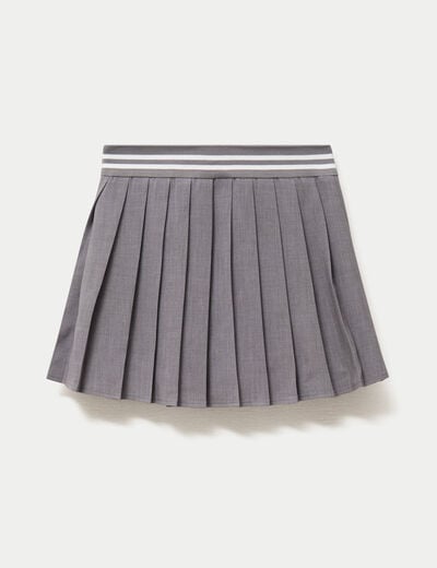 Jupe gris fonc&eacute;
