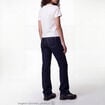 Jean Tom regular taille basse denim brut