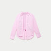 Chemise oversize longue 2-en-1 rose ado