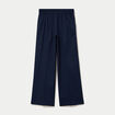 Pantalon bootcut taille standard bleu marine
