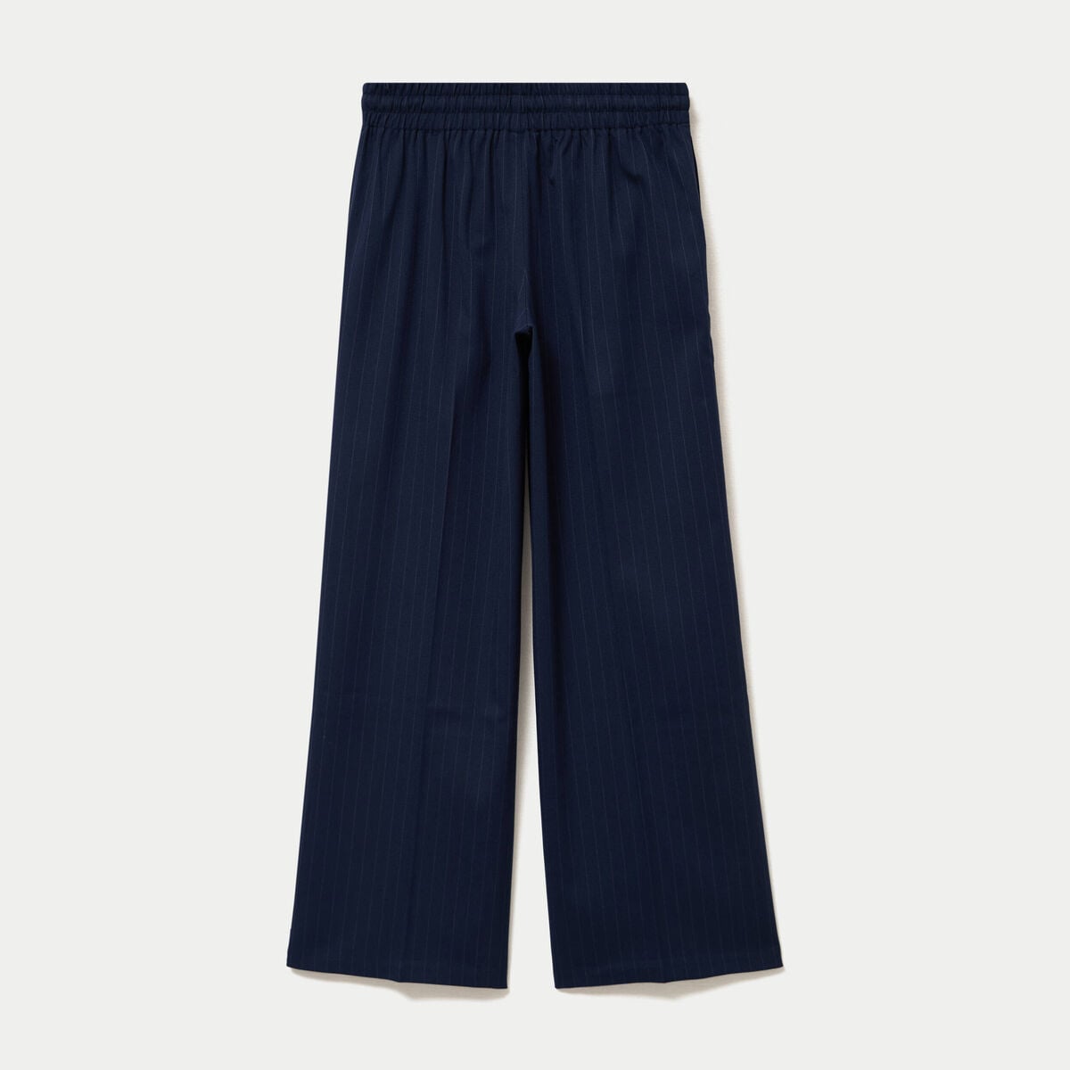Pantalon bootcut taille standard bleu marine