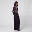 Pantalon coupe large noir