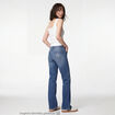 Jean Zoe bootcut taille basse denim double stone