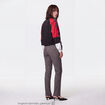 Pantalon bootcut taille basse gris fonc&eacute;