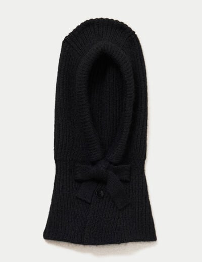 Cagoule &agrave; capuche noir