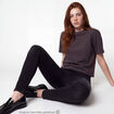 Jean Zoe skinny taille standard denim noir