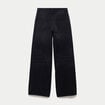 Jean Max loose taille basse denim noir