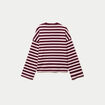 T-shirt manches longues bordeaux