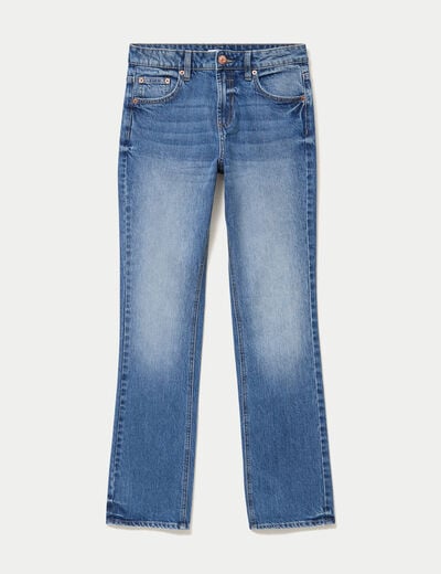 Jean regular taille standard denim double stone ado