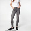 Jean skinny taille standard denim gris ado