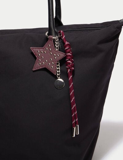 Sac port&eacute; &eacute;paule noir
