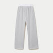 Jogging coupe large taille standard gris fonc&eacute;