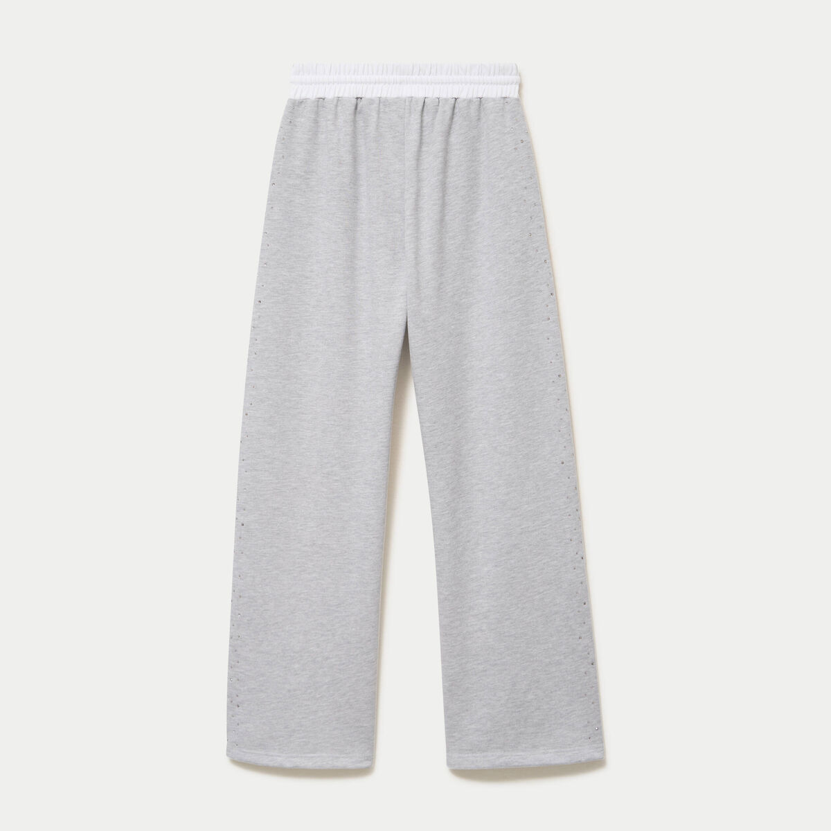 Jogging coupe large taille standard gris fonc&eacute;
