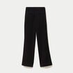 Pantalon flare stretch taille standard noir