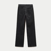 Pantalon bootcut en velours gris