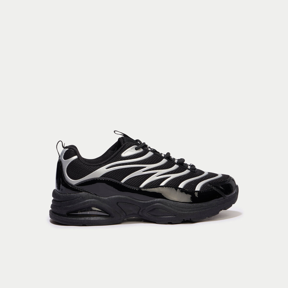 Baskets noir ado
