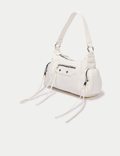 Sac &agrave; main ecru