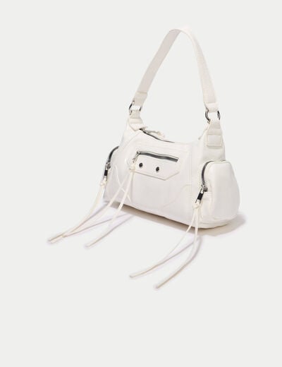 Sac &agrave; main ecru