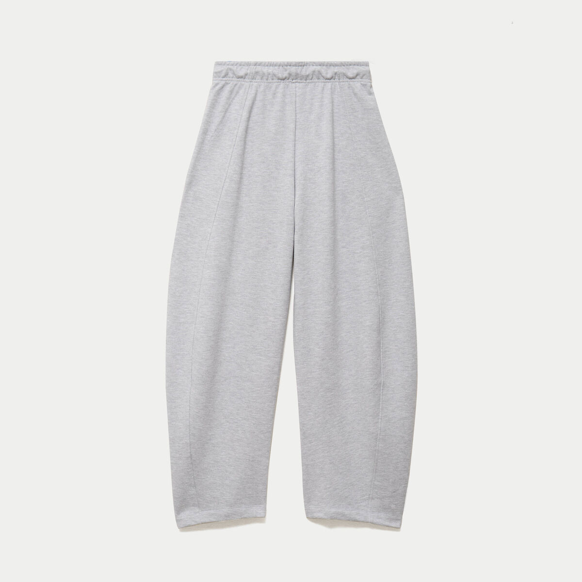 Jogging coupe barrel taille standard gris clair