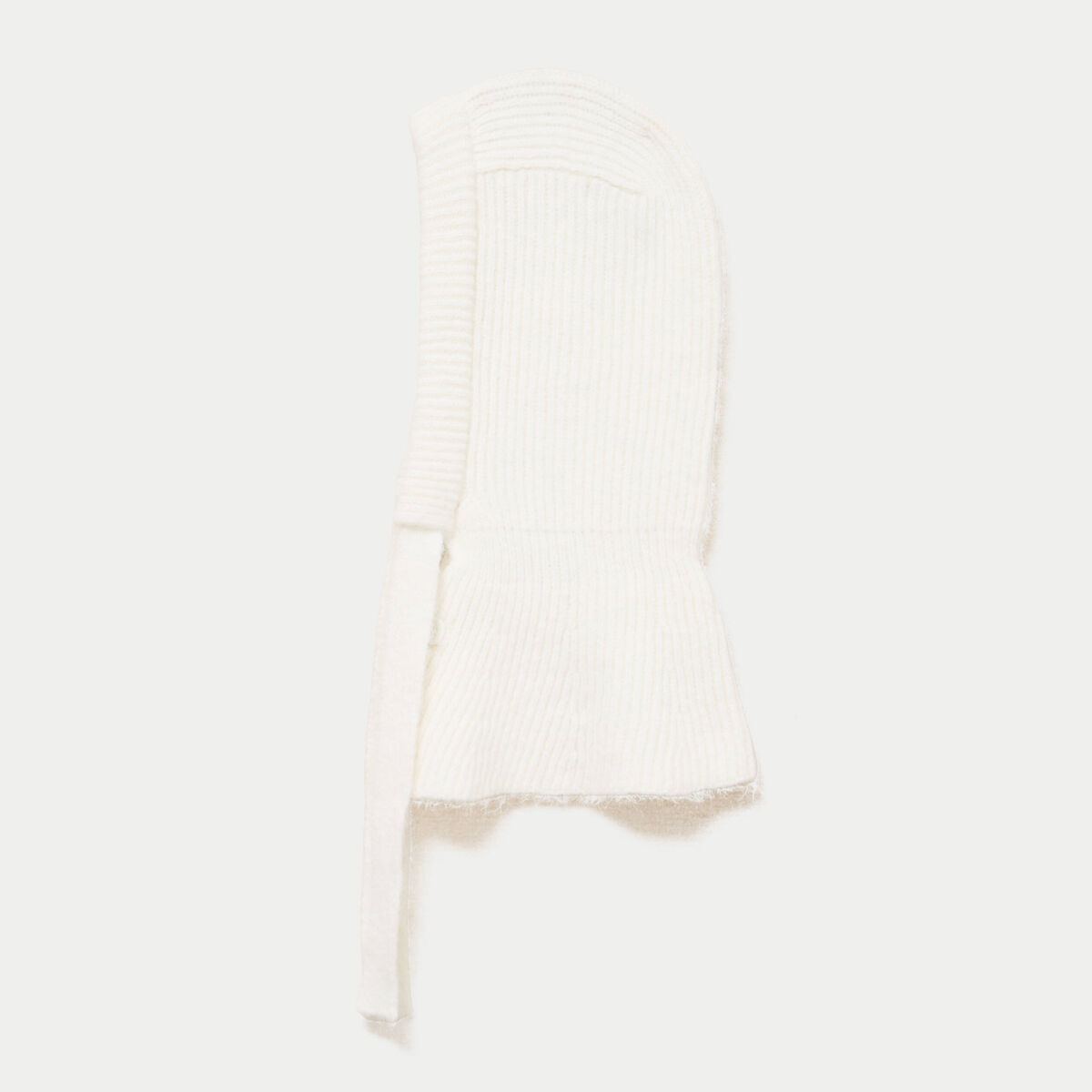 Cagoule &agrave; capuche ecru
