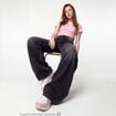 Jean Max loose taille basse denim noir