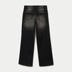 Jean Lenny wide leg taille basse denim noir