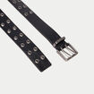 Ceinture large noir ado