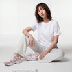 T-shirt col rond manches courtes blanc