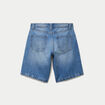 Bermuda large en jean 5 poches denim double stone