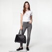 Jean Zoe skinny taille standard denim gris
