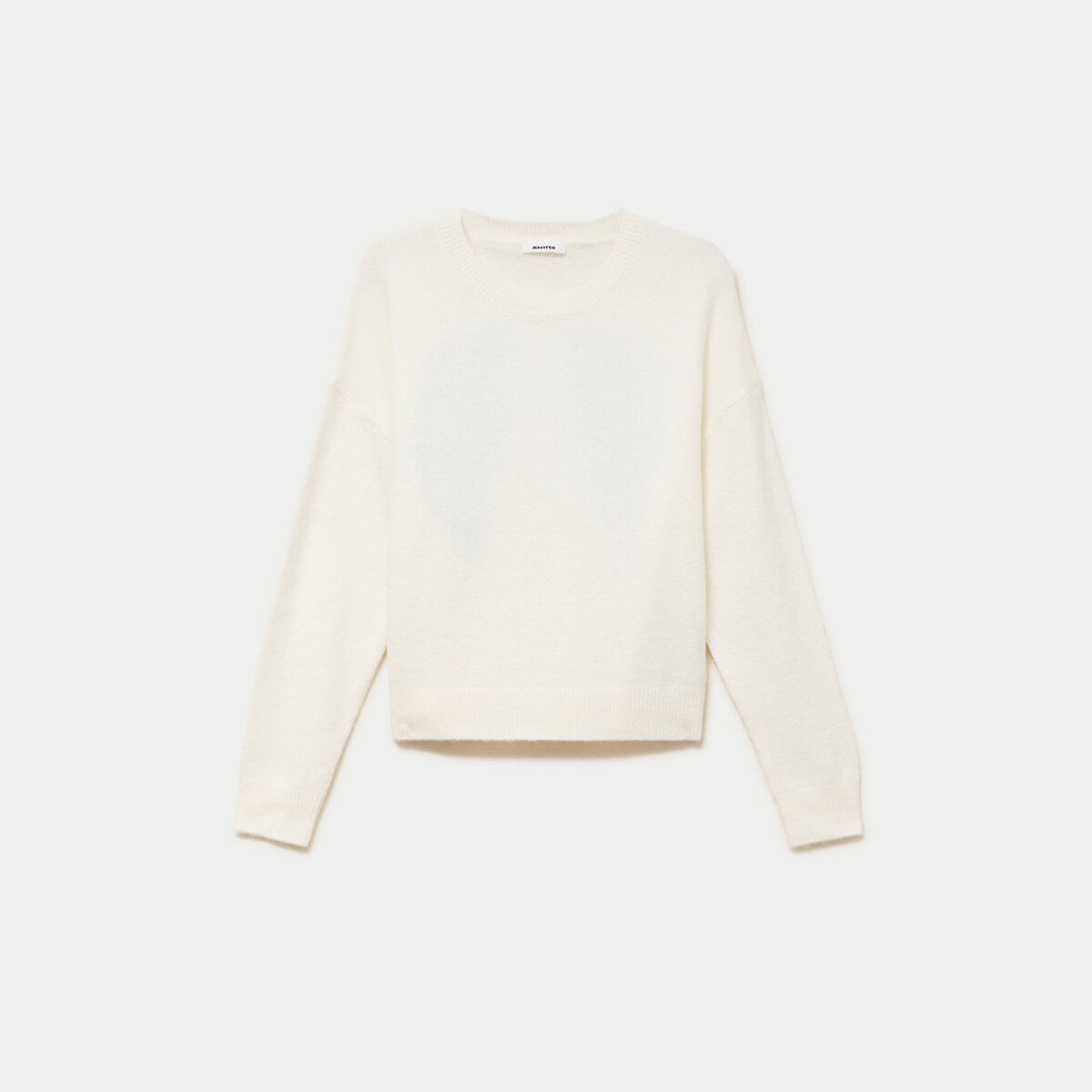 Pull manches longues blanc