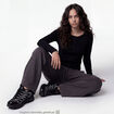 Jogging coupe ample taille standard gris
