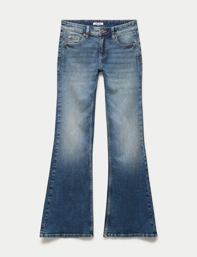 Jean Zoe bootcut taille basse denim dirty