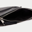 Sac avec cha&icirc;ne noir ado