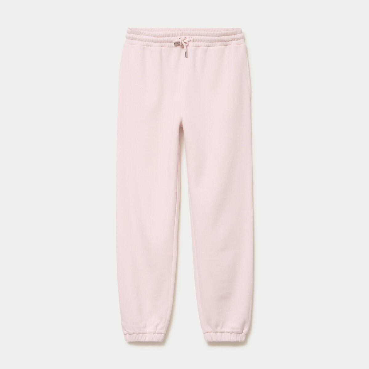 Jogging bas resserr&eacute; taille standard rose clair ado